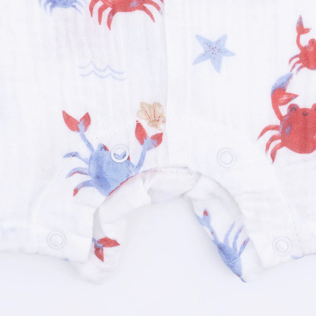 Crayon Crabs  Sleeveless Shortie Romper