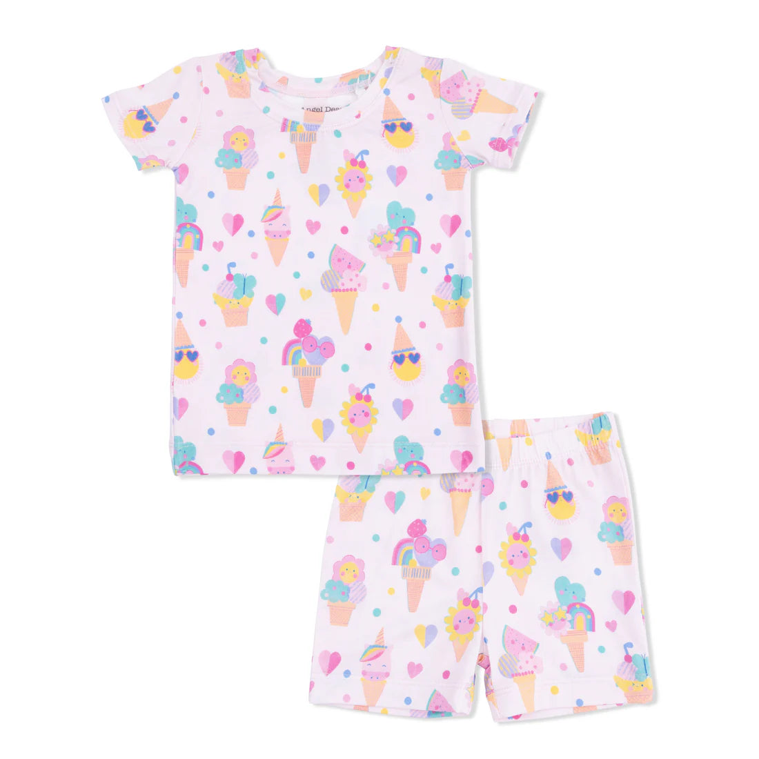 Ice Cream Fun Crew  Loungewear Short Set