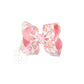 Layered Pastel Pumpkin Bow on Alligator Clip