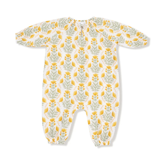 Winter Dandelions  Peasant Romper
