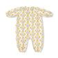 Winter Dandelions  Peasant Romper