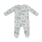 Buck Deer  2 Way Zipper Footie