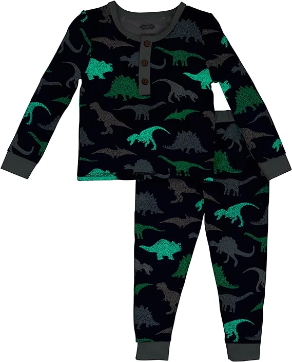 Boy Dino Glow PJs