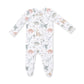 Sweet Baby Dinos  2 Way Zipper Footie