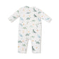 Soft Dinos - Green  Uni Romper
