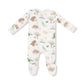 Baby Love Dinos - 2 Way Zipper Footie