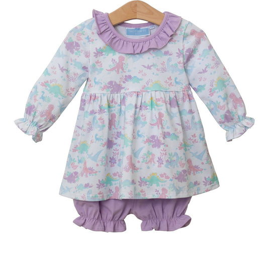 Dino Adventures Ruffle Bloomer Set