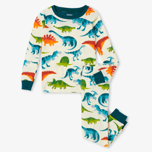 Dino Park Organic Cotton Pajama Set