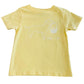 Yellow Short Sleeve Lab with Easter Basket