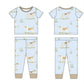 Hunting Dogs Two Piece Pajama Pants Set