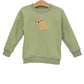 Trotter Street Kids French Terry Pullover- Dog