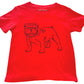 Red Bulldog Tee