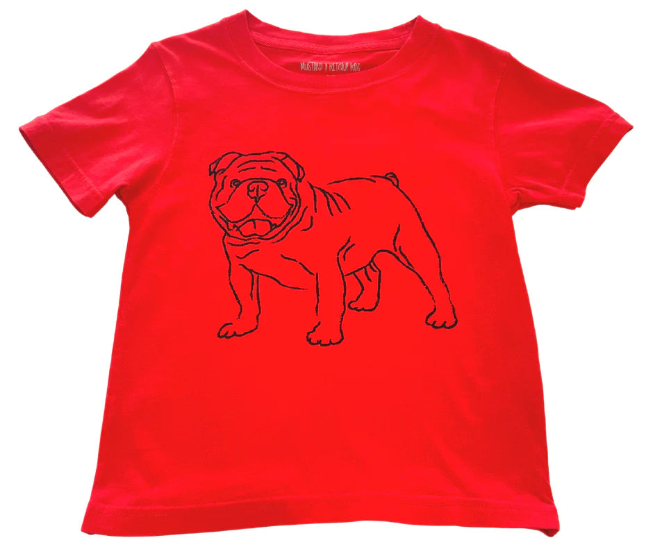 Red Bulldog Tee