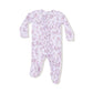 Sweet Dream Florals - 2 Way Ruffle Zipper Footie