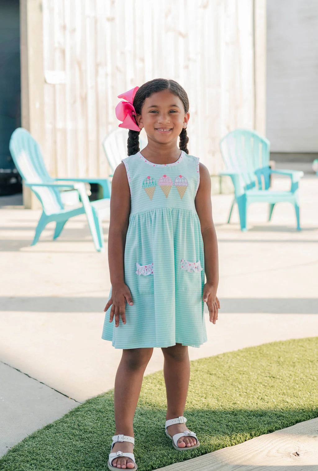 Triple Scoop Dress