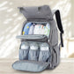 Explorer Diaper Backpack with Changing Pad (Classic Gray)