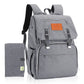 Explorer Diaper Backpack with Changing Pad (Classic Gray)