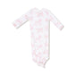 Farm Toile - Pink - Knotted Gown