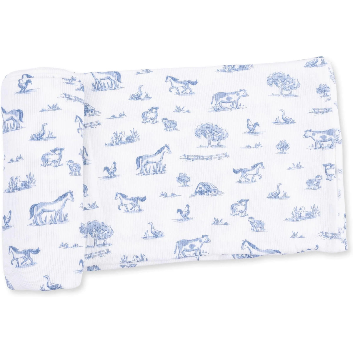Farm Friends Swaddle Blanket