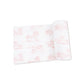 Farm Toile - Pink - Swaddle Blanket