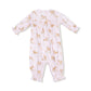Little Fawn  Smocked Long Sleeve Romper