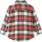 Festive Plaid Button Down