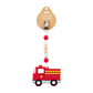 Firetruck Clip On Teether