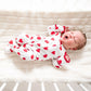 My Heart Zip Footie by Luna and Arlo