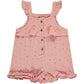 Freya Pink Polka Dots Romper