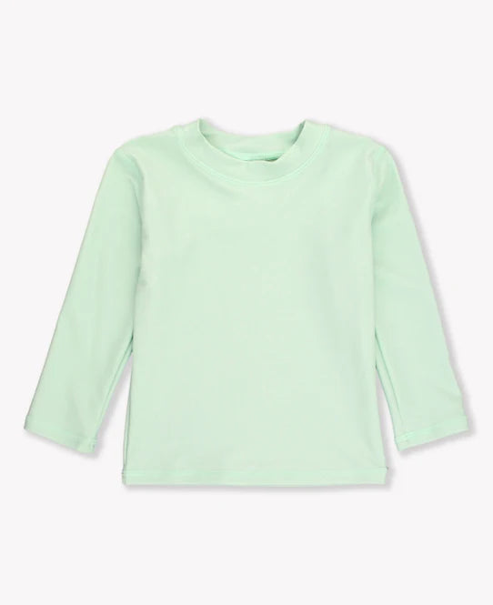 Frost Green Long Sleeve Rash Guard