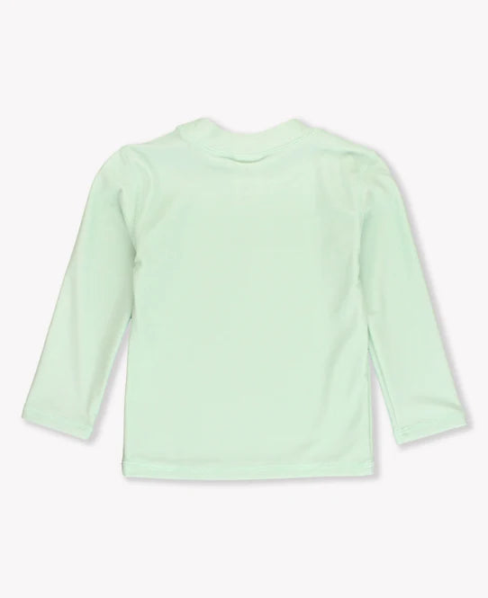 Frost Green Long Sleeve Rash Guard