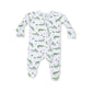 Crayon Alligators  2 Way Zipper Footie