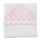 Pink Gingham Hooded Towel