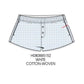 Gingham Lace Trim Boxer Shorts