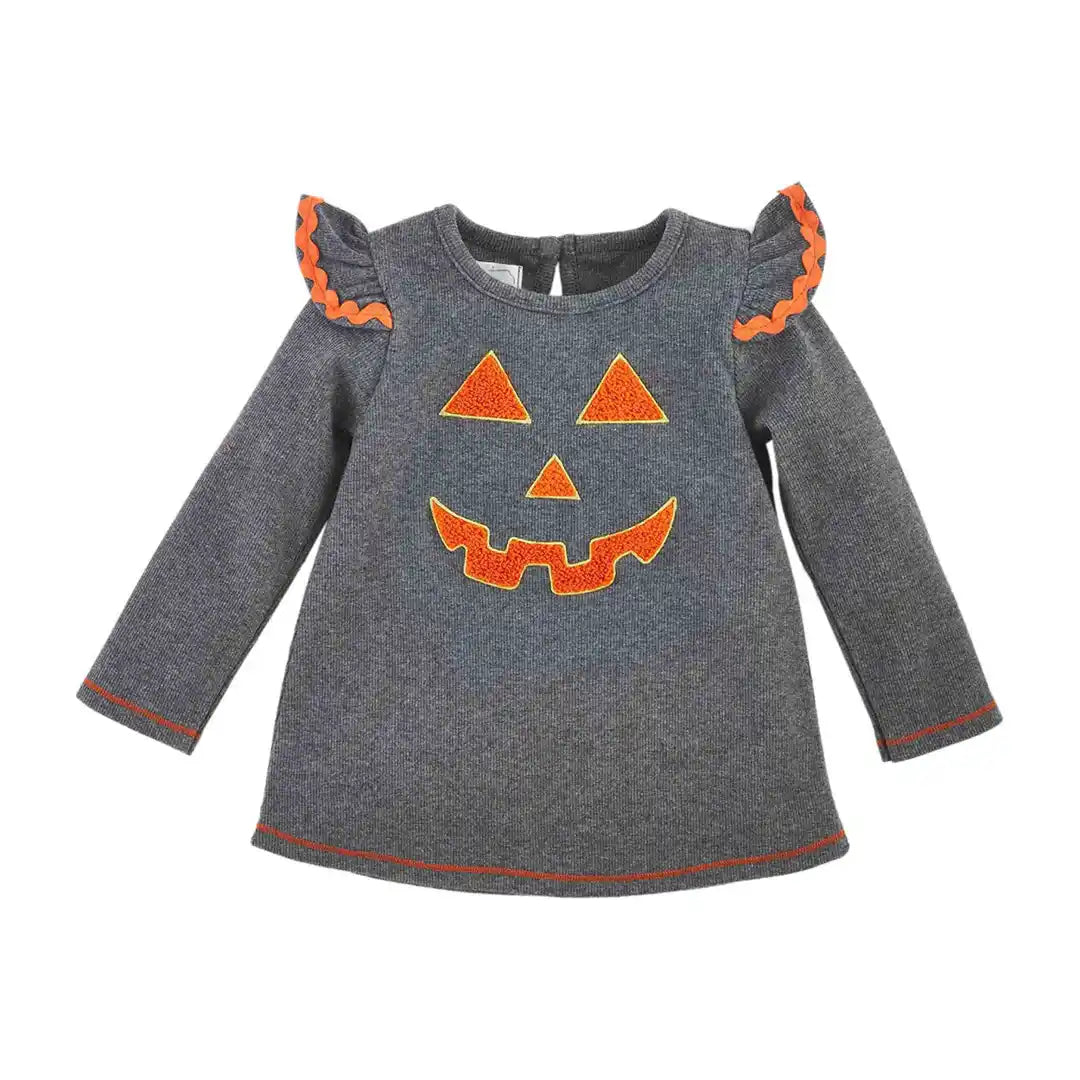 Gray Girl Halloween Tunic