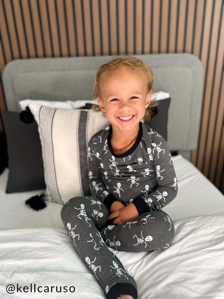 Boy Skelly Glow PJs
