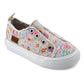 Blowfish Gray Baja Fest Canvas Shoe