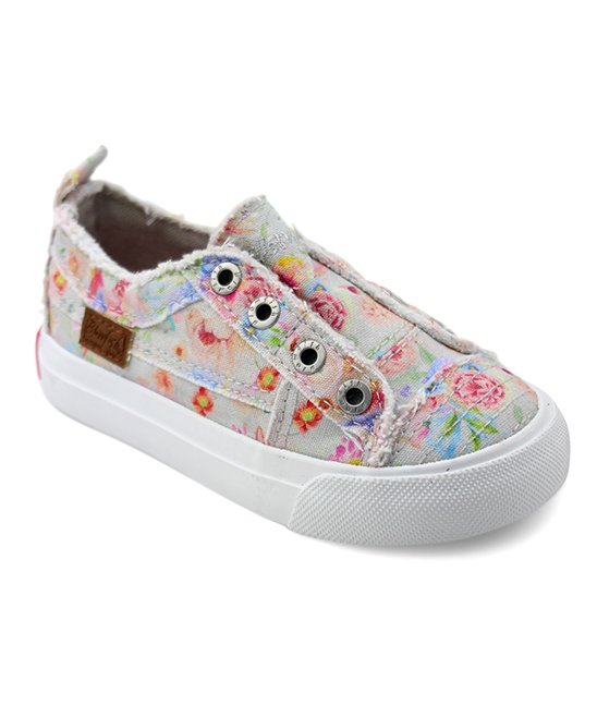 Blowfish Gray Baja Fest Canvas Shoe