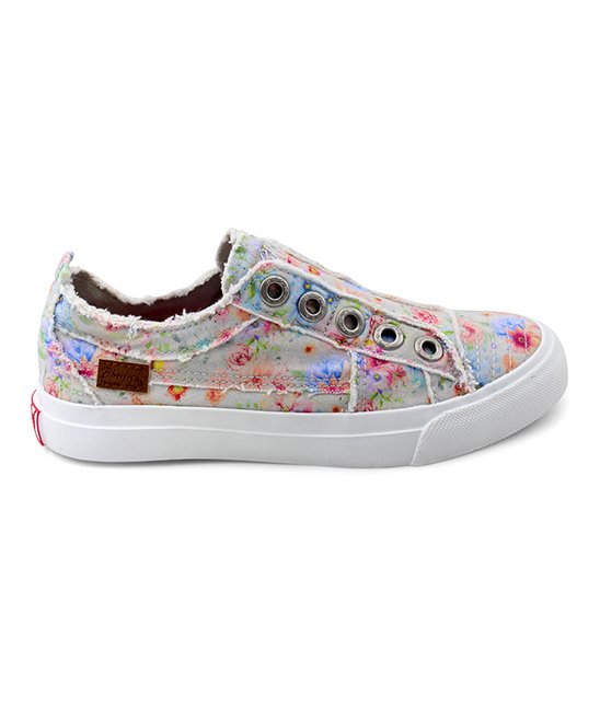 Blowfish Gray Baja Fest Canvas Shoe