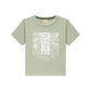 Graphic Tee and Print Shorts Set