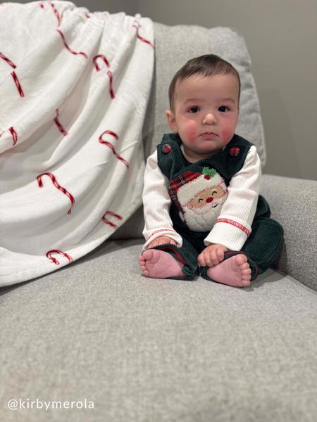 Santa Green Cord Longall Set