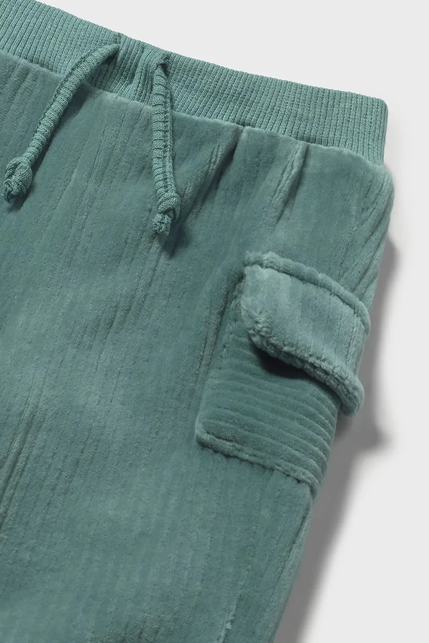 Mayoral 2587 Jade Velour Pants