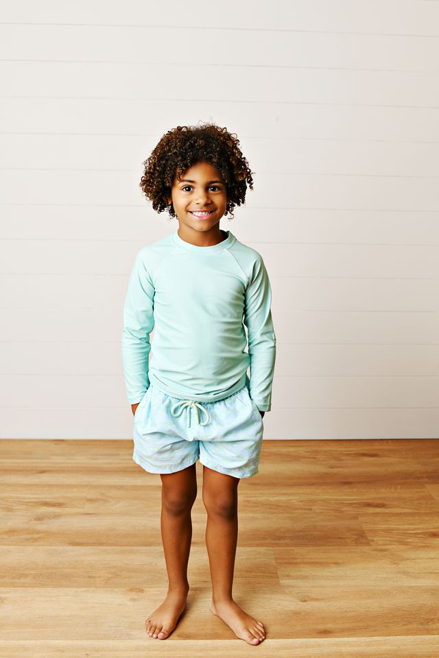 Swoon Kids See Ya Later Alligator Swim Trunks