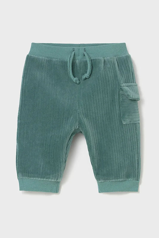 Mayoral 2587 Jade Velour Pants