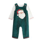 Santa Green Cord Longall Set