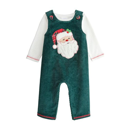 Santa Green Cord Longall Set