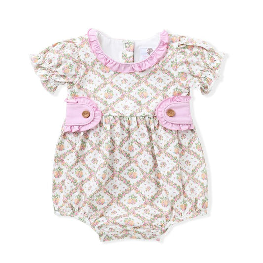 Pink Pumpkin Lattice Gwen Tab Bubble