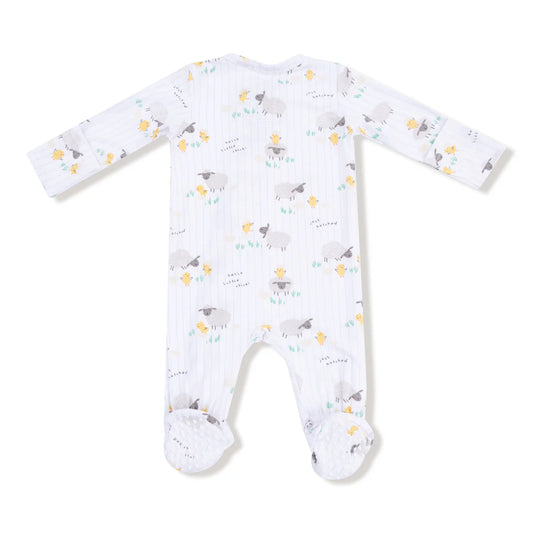 Just Hatched - Unisex  2 Way Zipper Footie