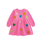 Boucle Heart Sweatshirt Dress