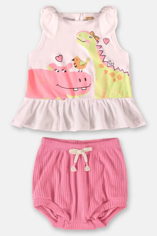 Dinosaur and Hippo Bummie Set